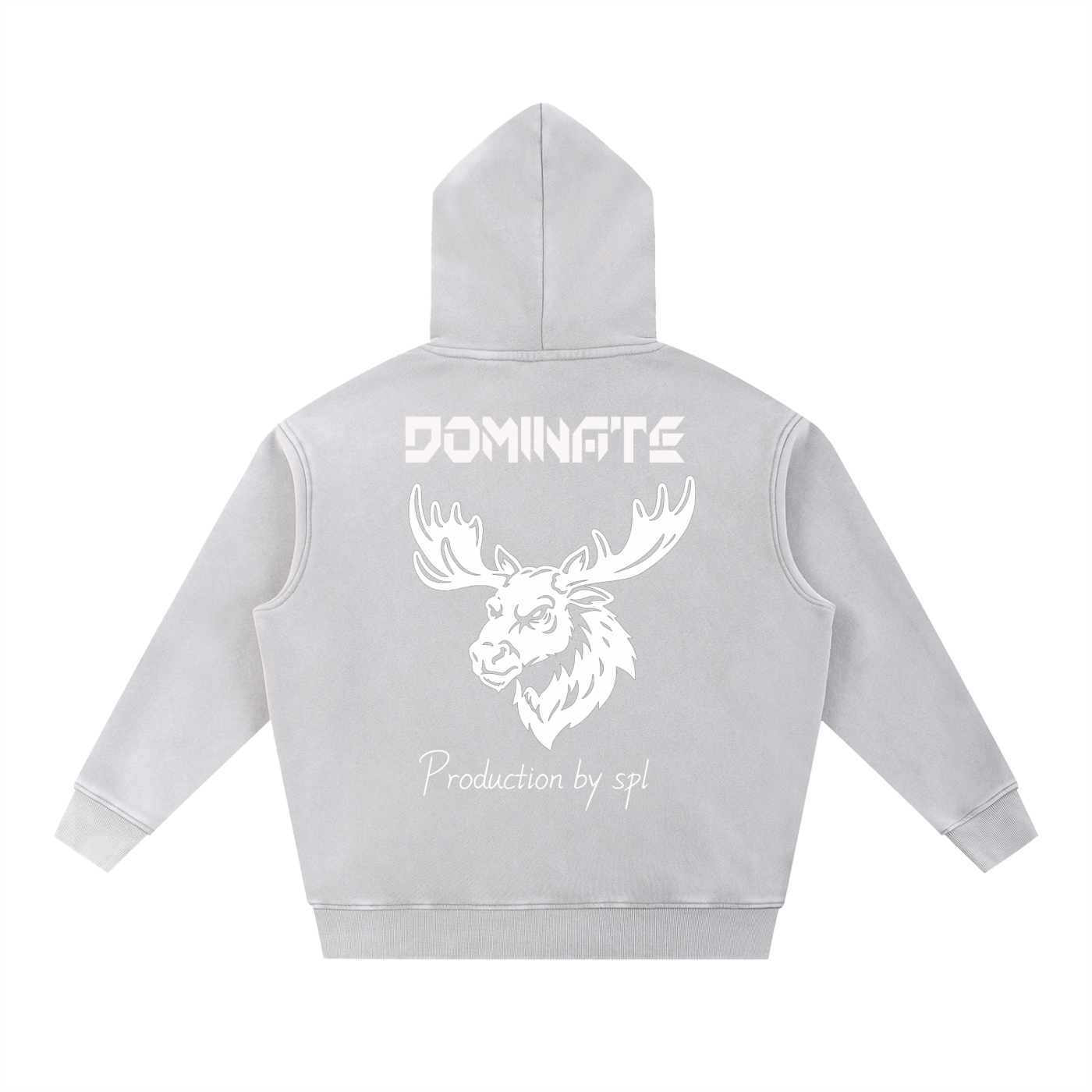 Snow Wash Fleece Oversize Hoodie