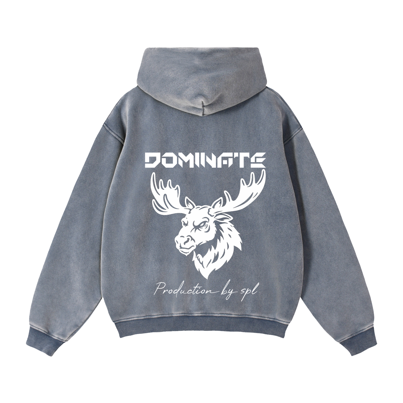 Dominate Zip-Through Boxy Fleece Hoodie