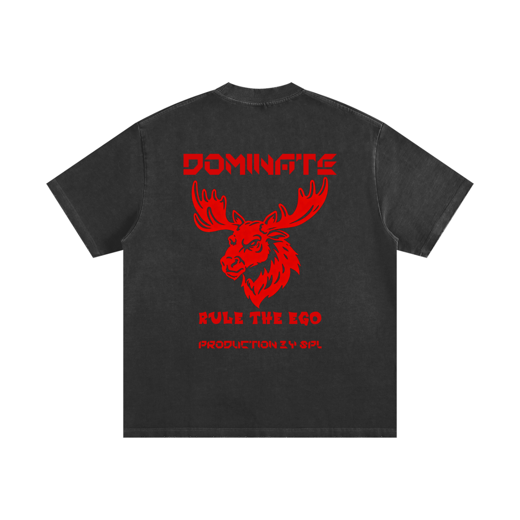 Heavyweight Vintage Washed Frayed T-Shirt