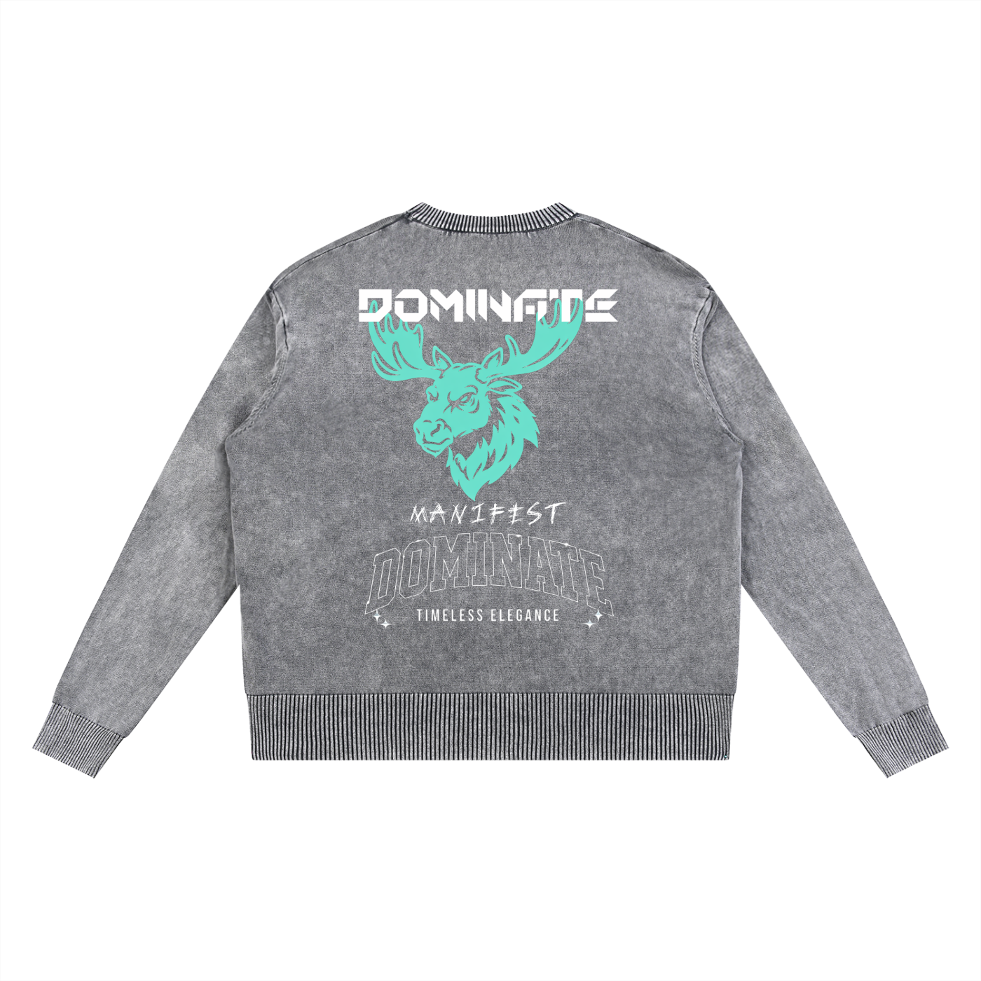 Mineral Wash Oversized Sweater