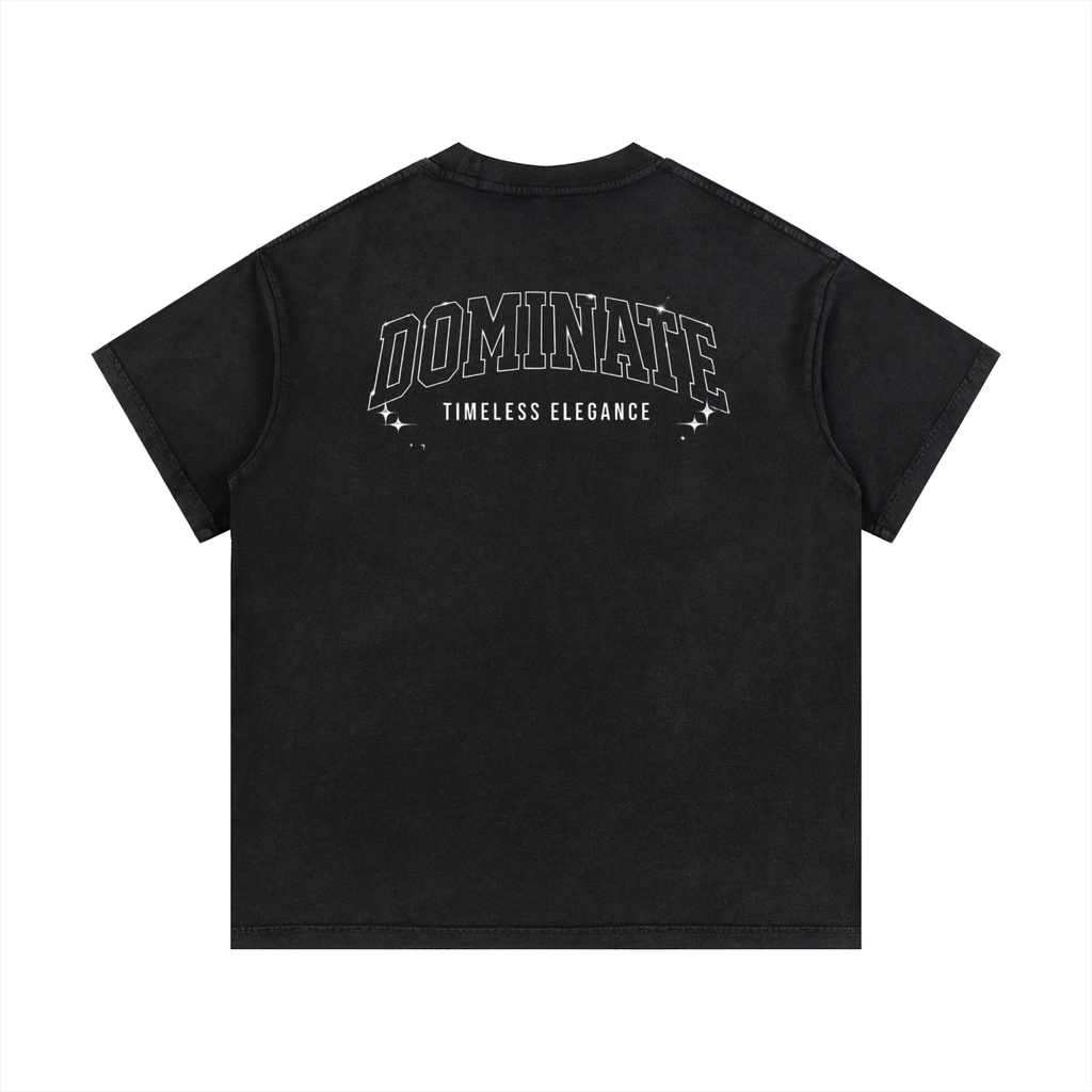 Real tee washed cotton 100%