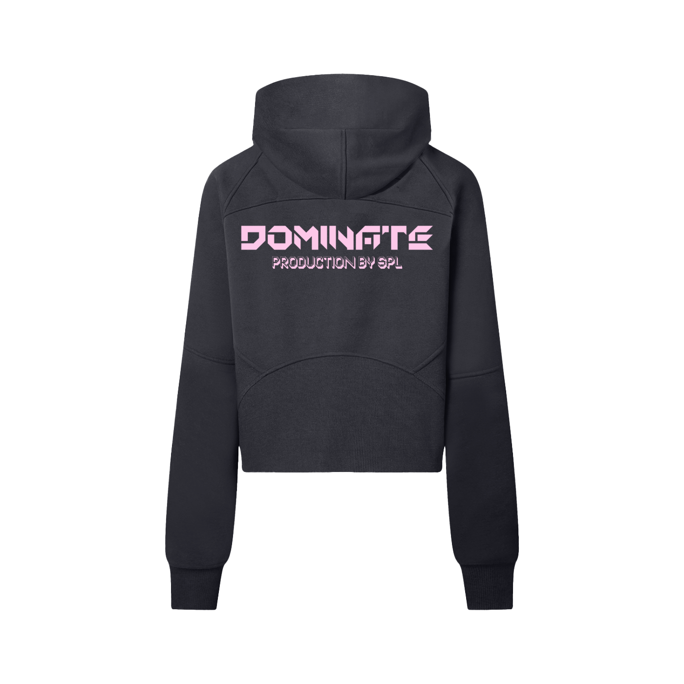 Cropped Half-Zip Hoodie