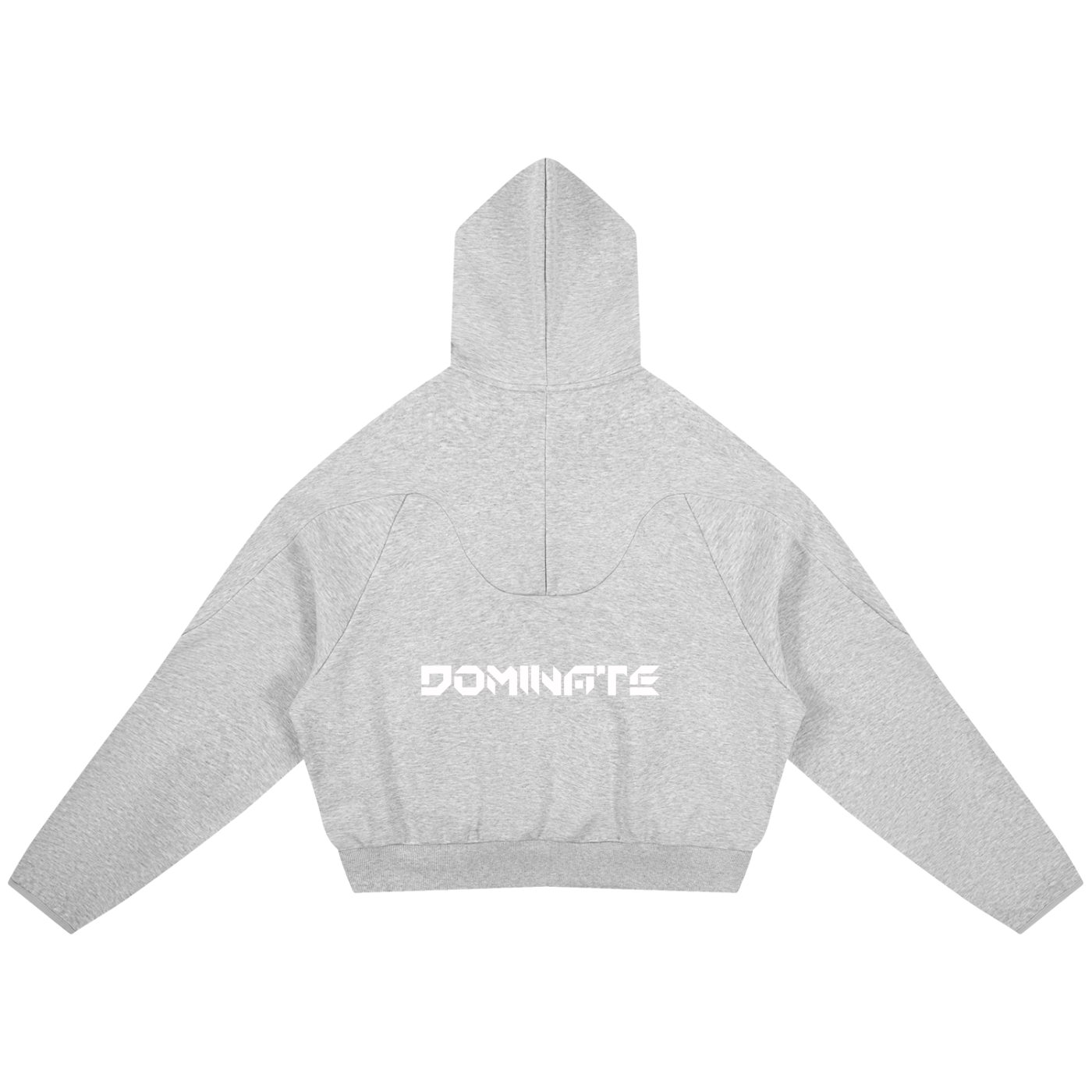 Curved Panel Raglan Hoodie