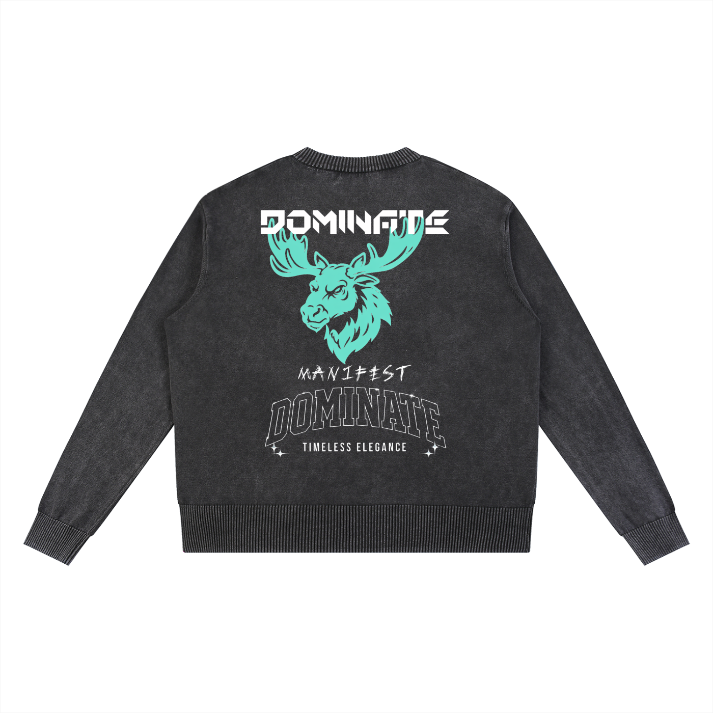 Mineral Wash Oversized Sweater